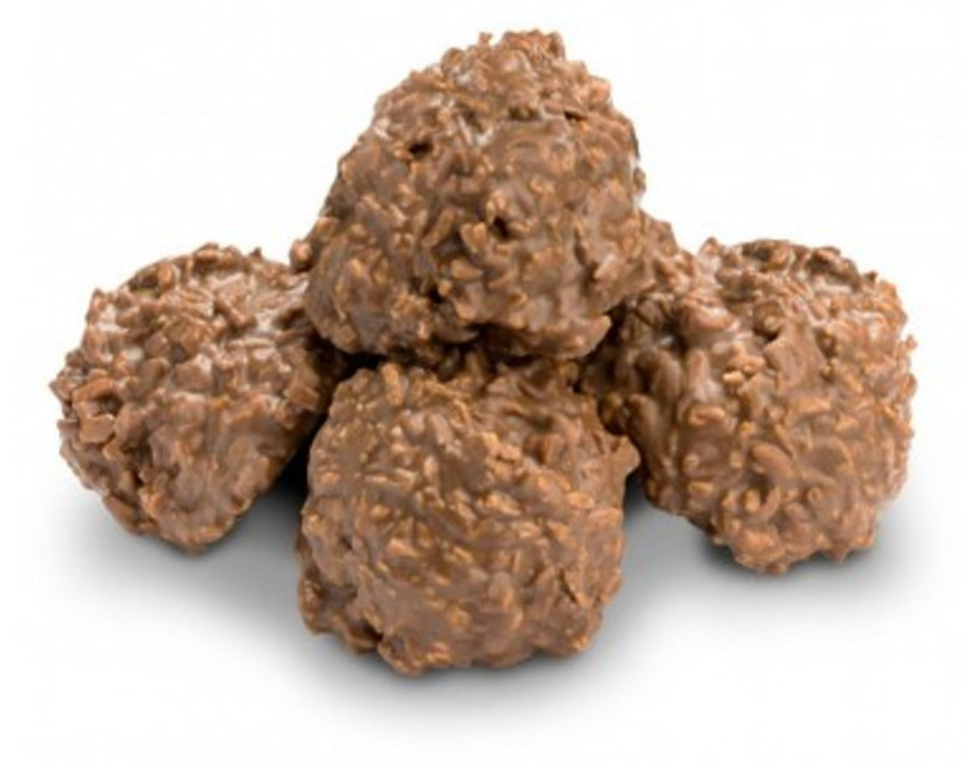 Milk Chocolate Toasted Coconut Haystacks